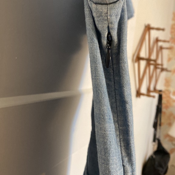 J.Crew size 2 short sleeve denim shirt - Picture 6 of 8